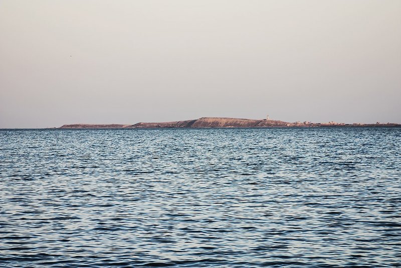 Фото острова Тюлений с высоты птичьего полета