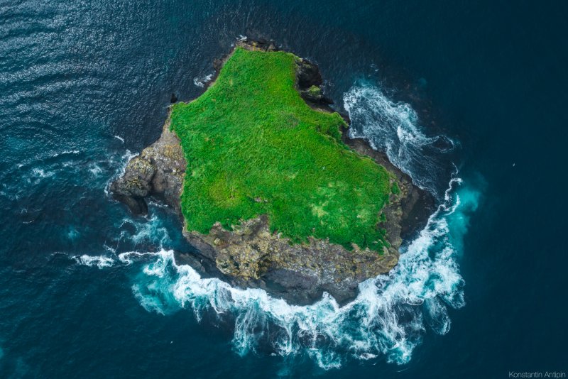 Остров зелёный Курильские острова