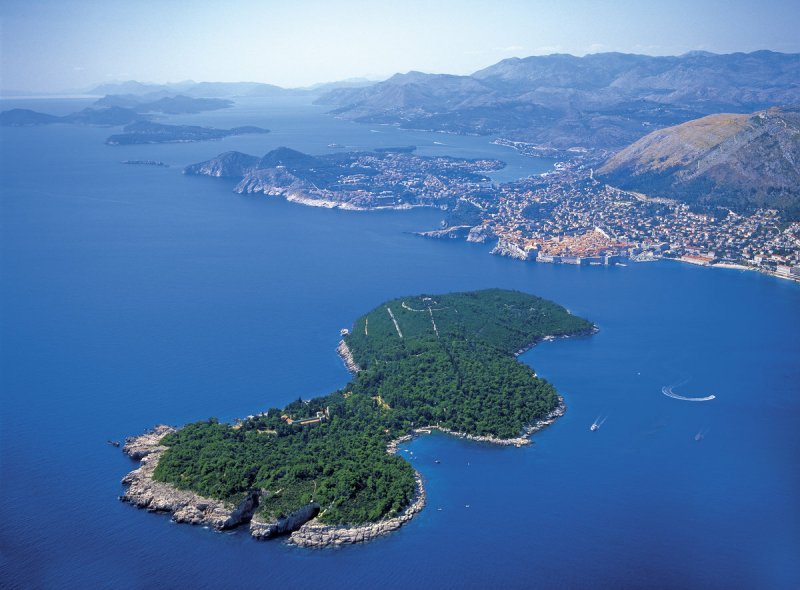 Остров Локрум Хорватия