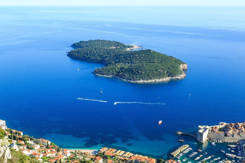 Остров Локрум Хорватия