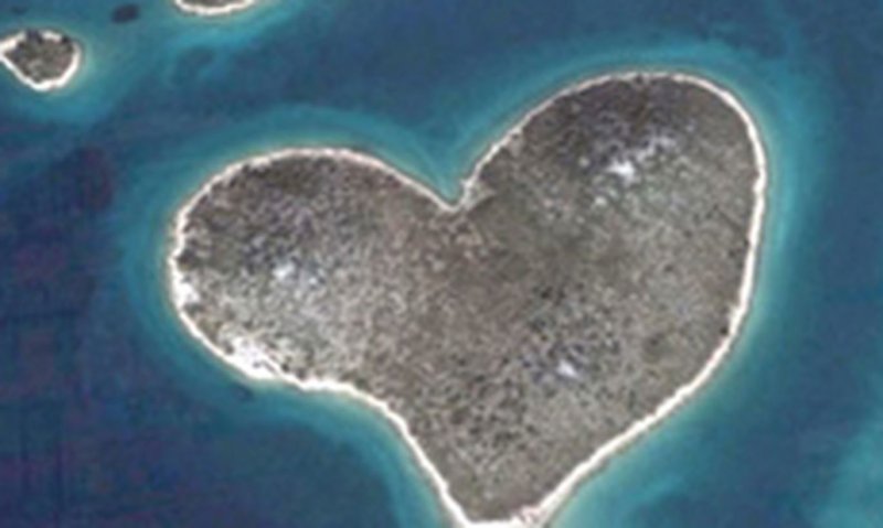 Хорватия остров сердце