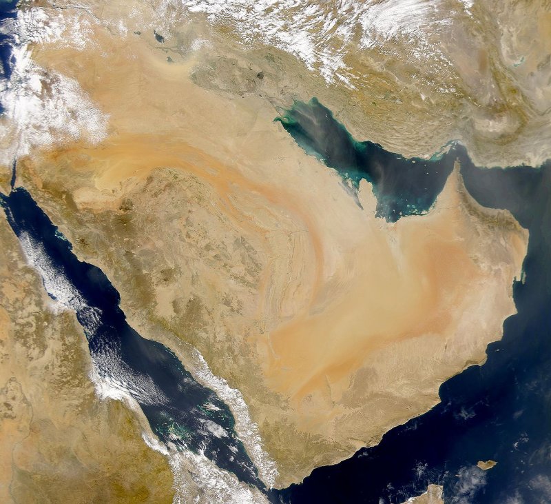 Аравийская пустыня панорамные снимки