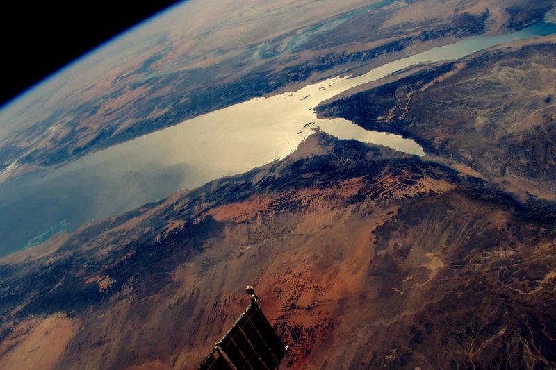 Аравийский полуостров из космоса