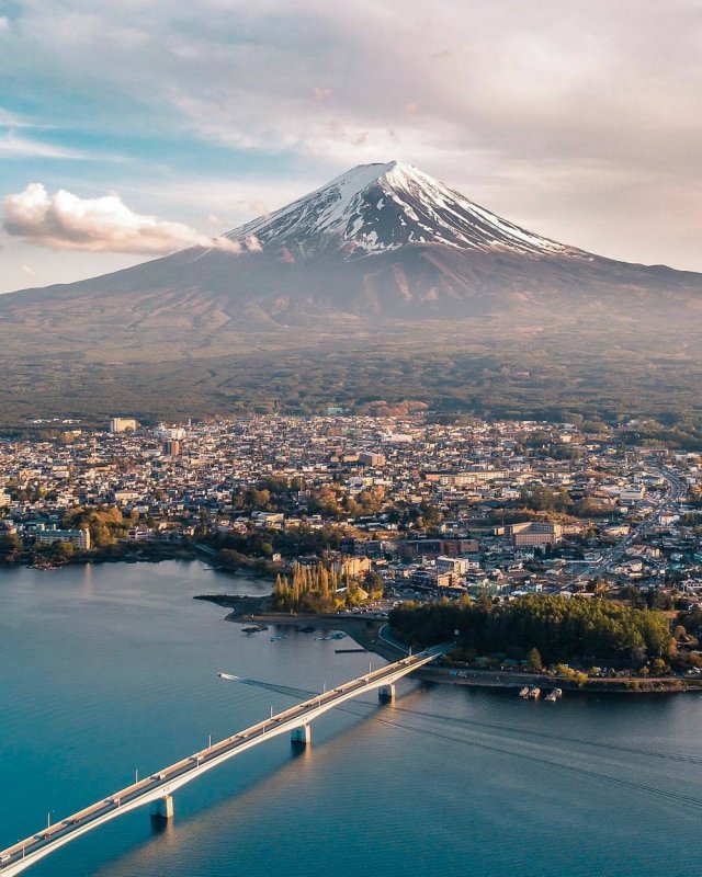 Гора Фиджи в Японии