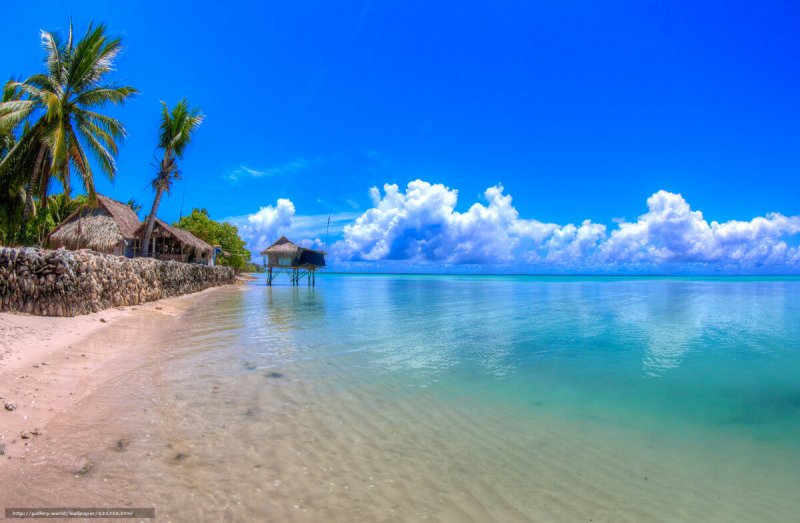 Кирибати пляжи