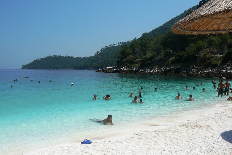 Греция Тасос пляж