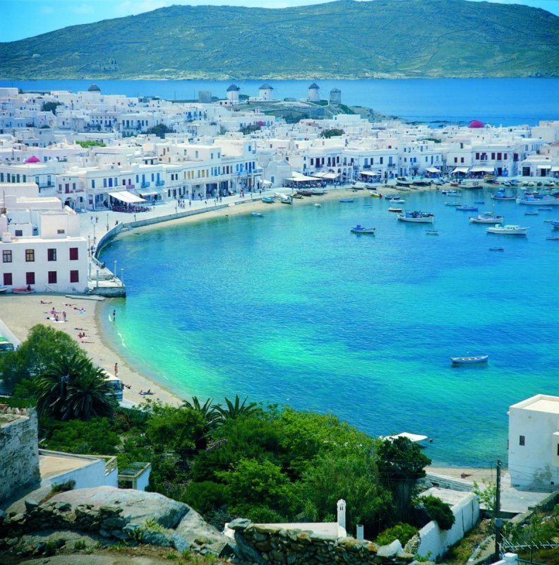Греция остров mykonos