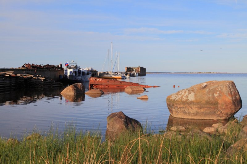 Остров Лавенсаари в финском заливе