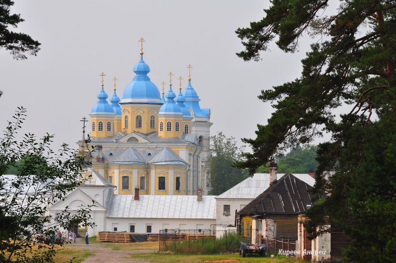 Коневский Рождество-Богородичный монастырь Ладожское озеро