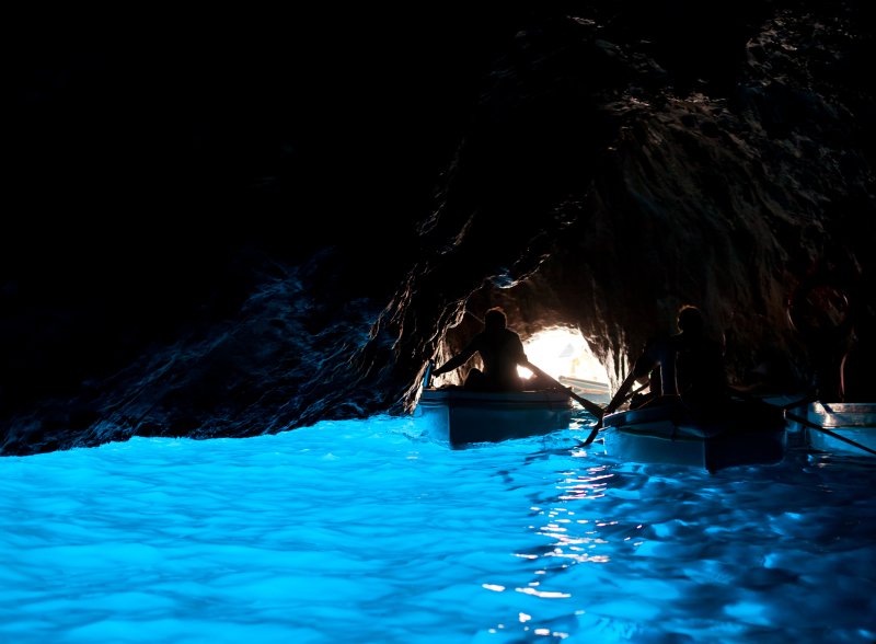 Голубая пещера Хорватия
