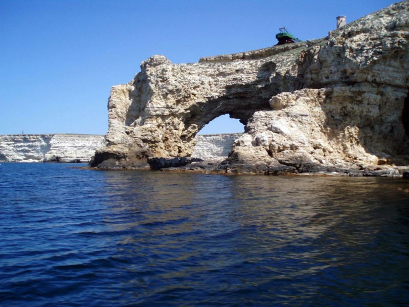 Тарханкут Крым арка