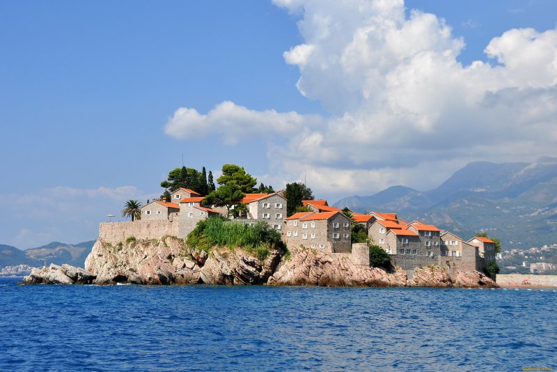 Черногория остров Святого Стефана