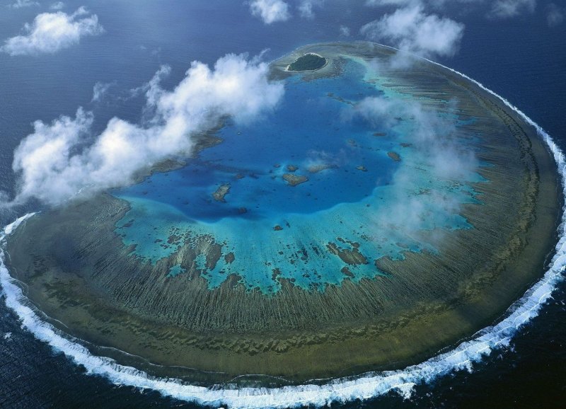 Большой коралловый риф в Австралии