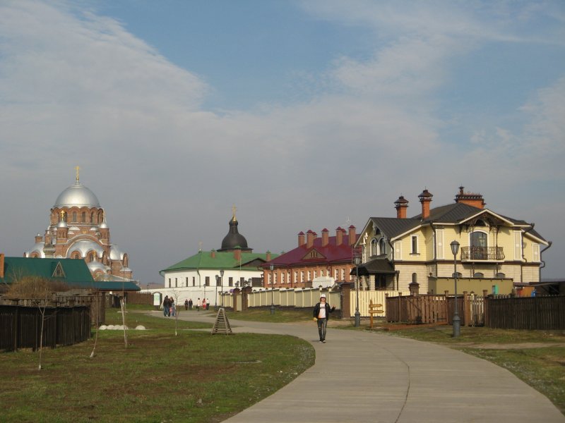 Свияжский монастырь панорама