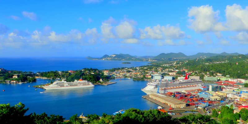 Остров Санта Лючия Карибы