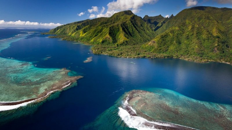 Остров Марито французская Полинезия