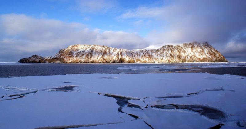 Остров Жаннетты в Восточно-Сибирском море