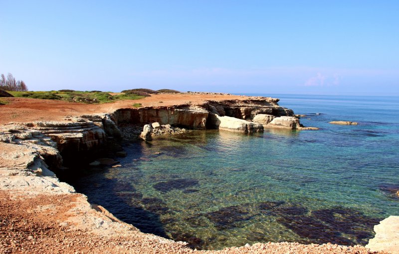 Морские пещеры Кипр Пафос