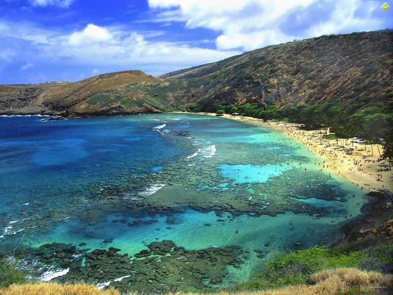 Гавайи остров Оаху пляжи