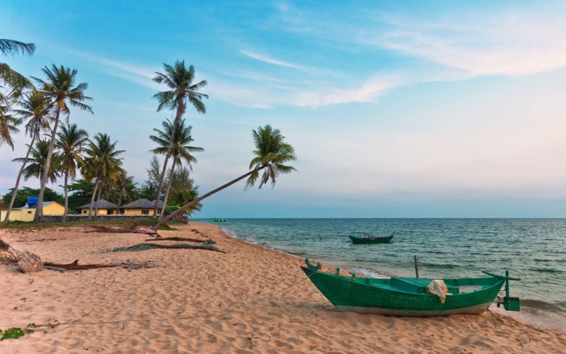 Крупный остров курорт Вьетнама
