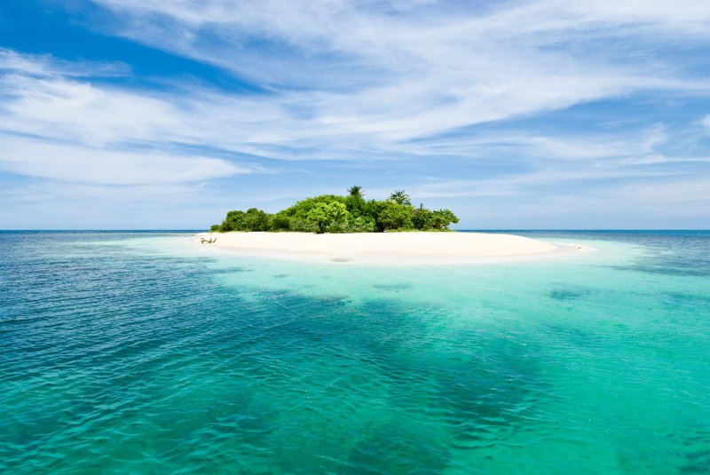 Остров Баунти в тихом океане