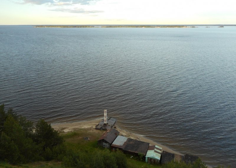 Горьковское водохранилище Асафовы острова