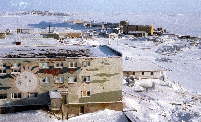 Арктика поселок Диксон