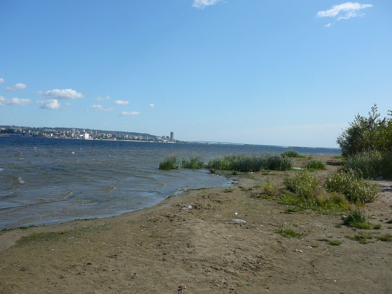 Река Волга Саратов острова