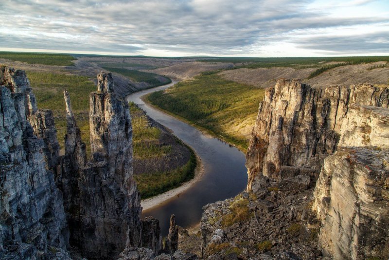 Река Котуйкан. Красноярский край.