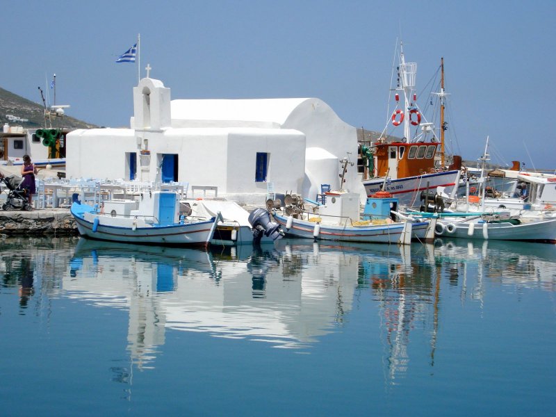 Греческий остров Парос
