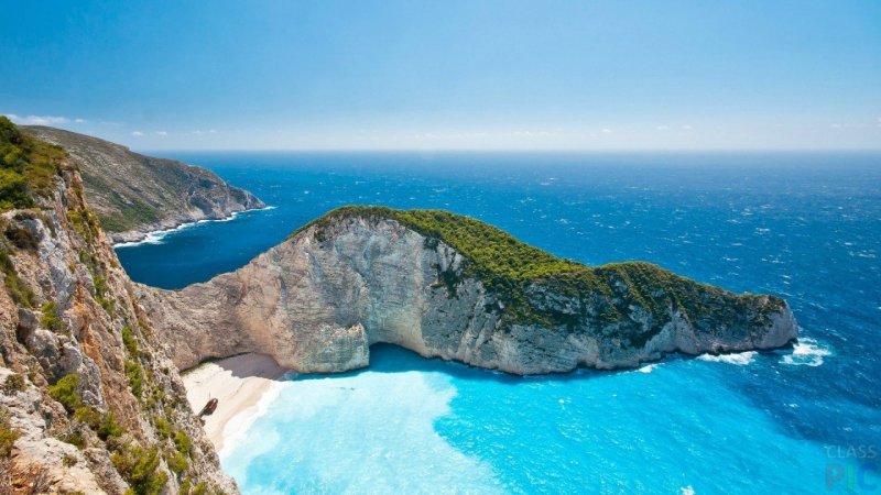 Бухта Навагио Греция голубые пещеры