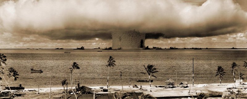 Ядерный взрыв в море