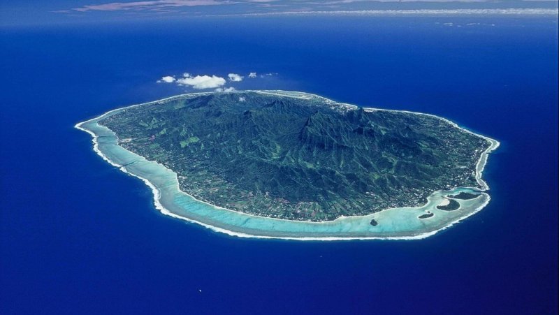 Остров архипелаг Кука