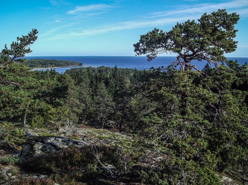 Остров Гогланд в финском заливе