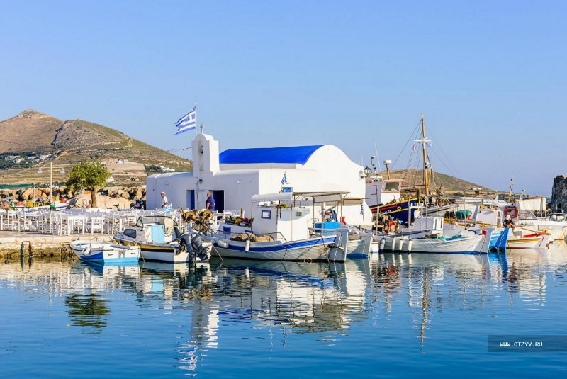 Остров в Греции Парос температура