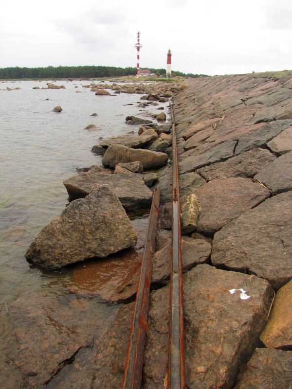 Остров Сескар в финском заливе погранзастава