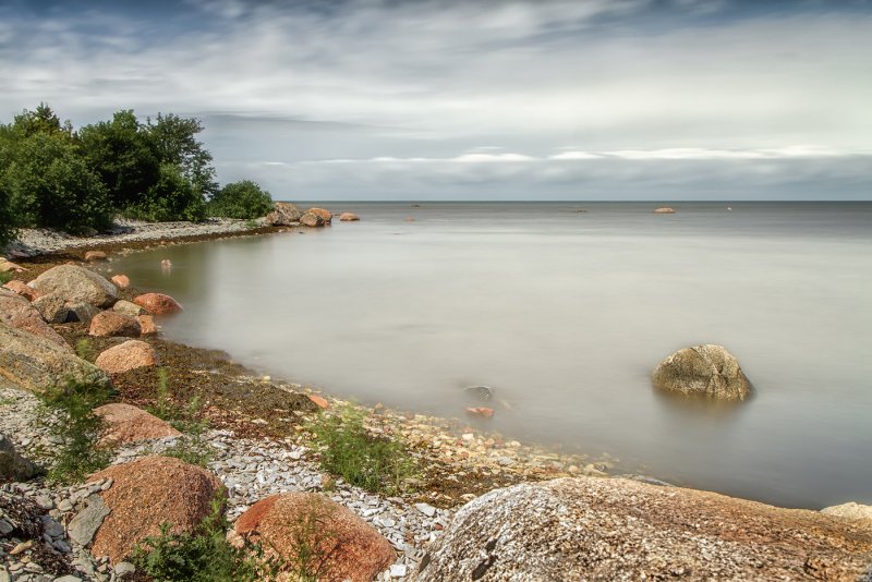 Остров Сааремаа Эстония природа