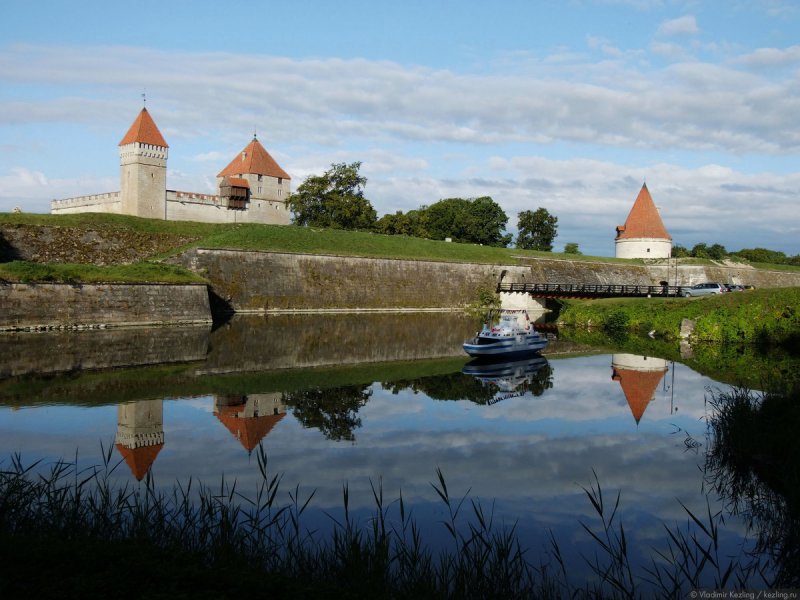Эстония остров Сааремаа город Курессааре