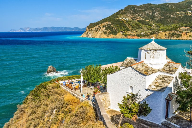 Остров Скопелос Греция