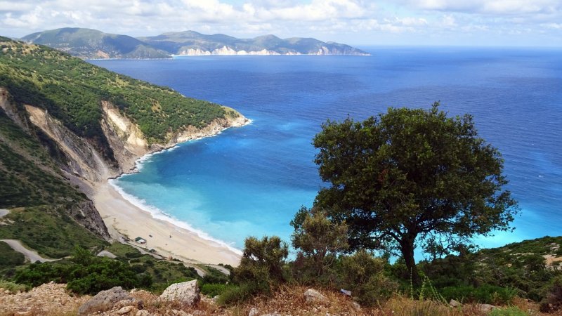 Пляж Миртос Греция