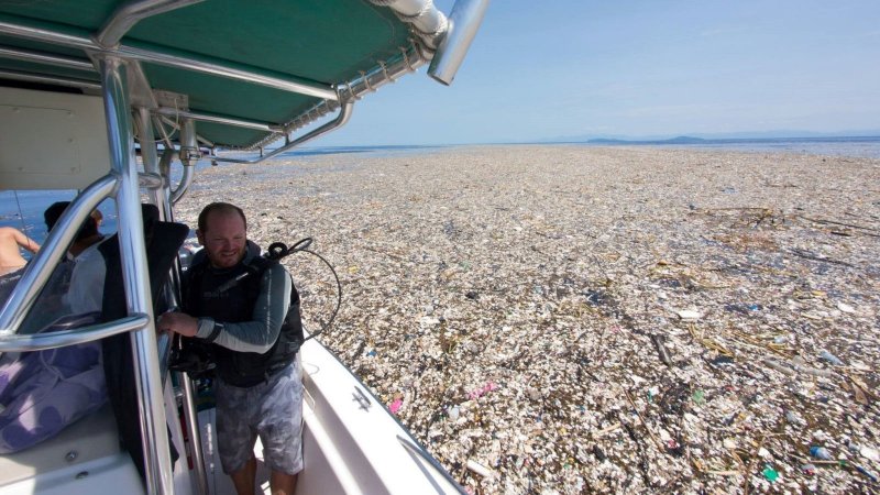 Остров пластика в тихом океане