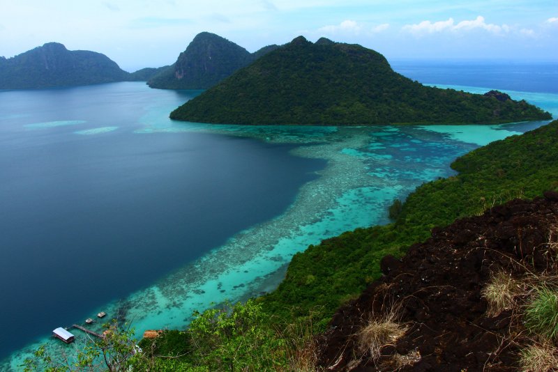 Штат Сабах остров Борнео