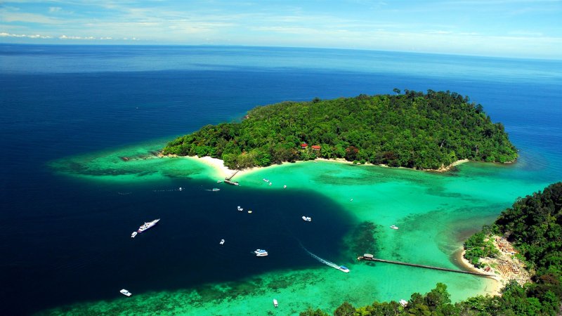 Курортный отель Lankayan Island Dive Resort (Малайзия)