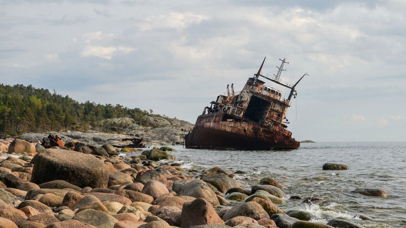 Остров Сескар в финском заливе