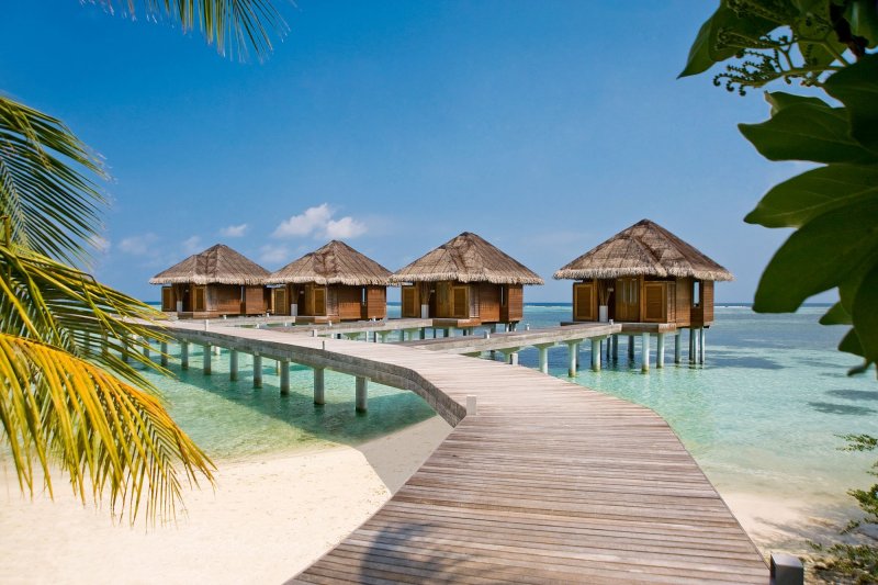 Мальдивы бунгало на острове