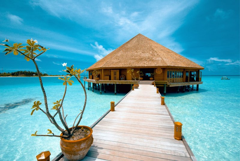 Фотография острова Мальдивы