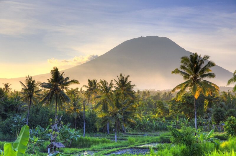 Бали ландшафт