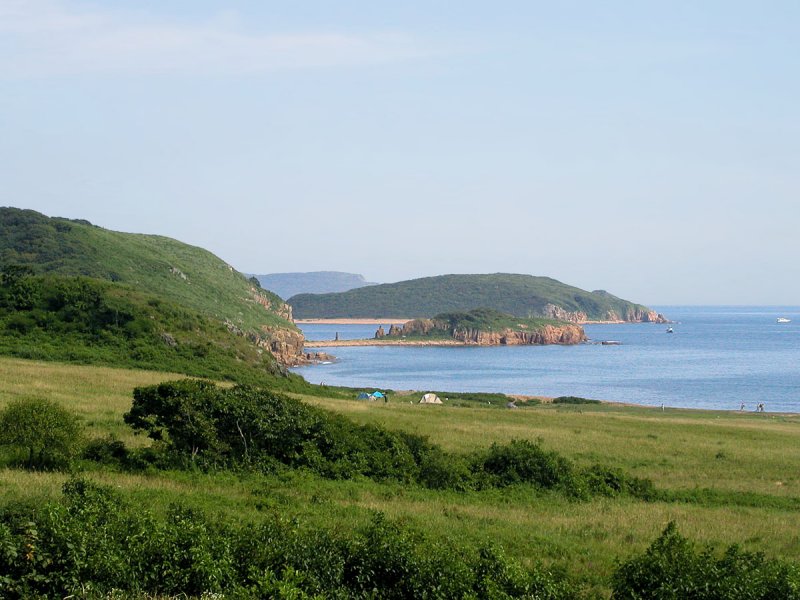 Остров Попов Владивосток