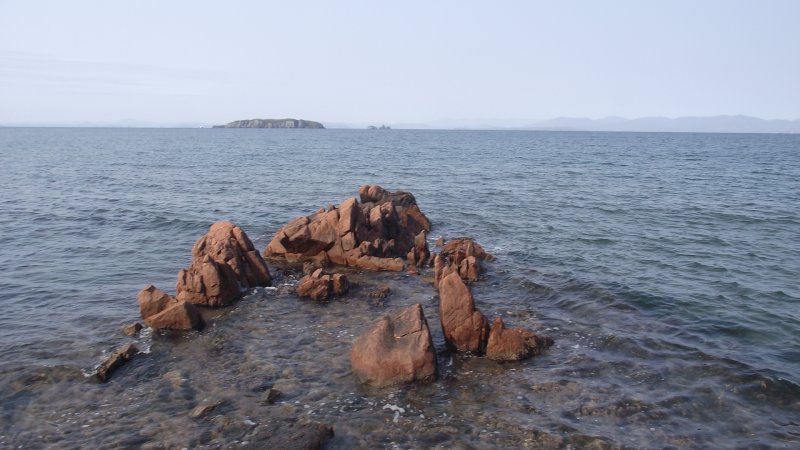 Ущелье дракона остров Попова