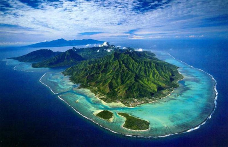 Остров Марито французская Полинезия